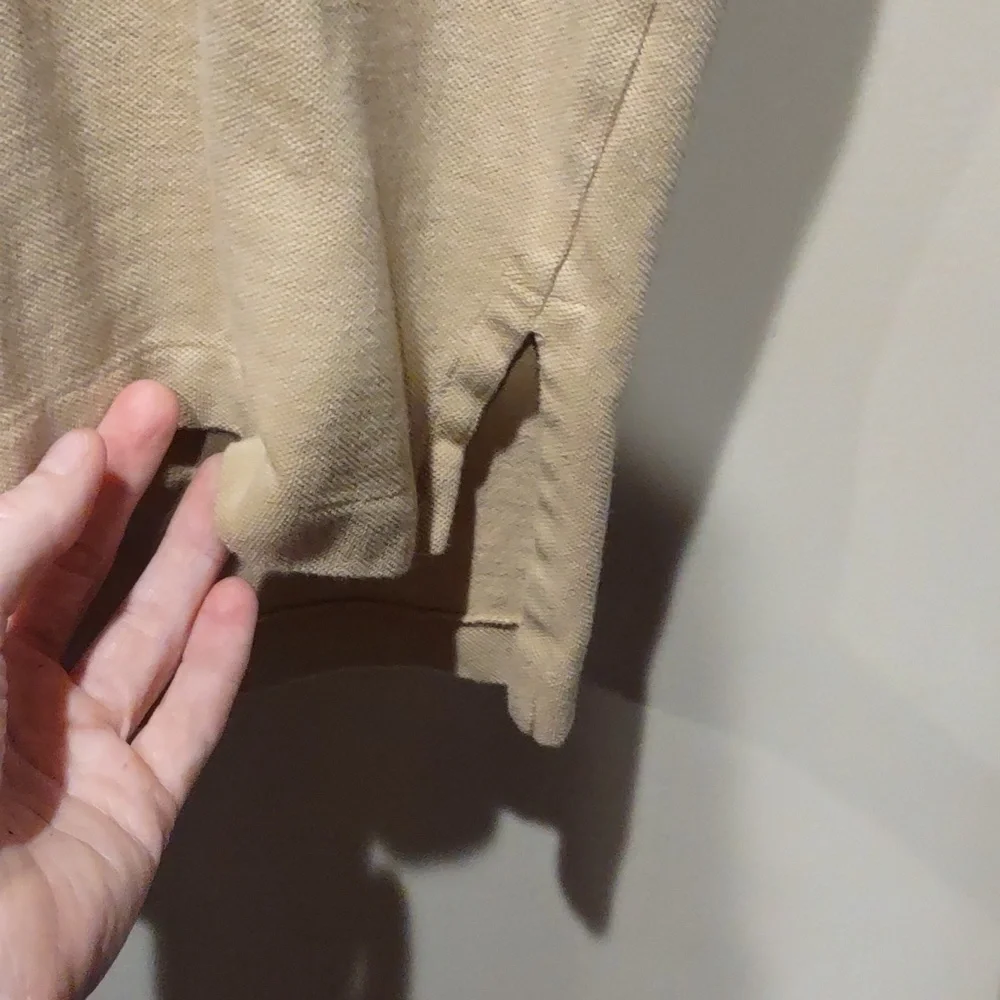 Ralph Lauren Brown, Tan Polo Shirt, Short Sleeve, Medium